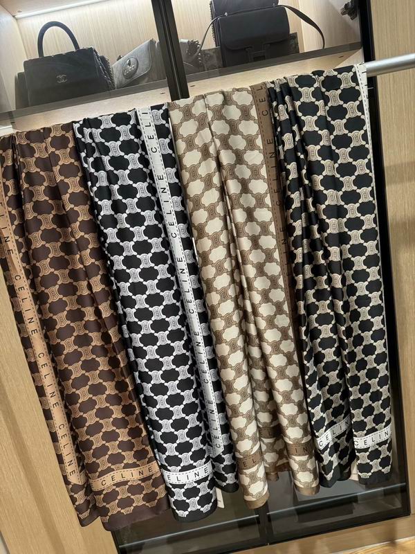 Celine silk scarf 180X90cm E030127